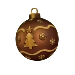 Bronze Ornament Ball